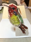 ‘Rufous Hummingbird’Popup CardWC & Ink with mixed media card