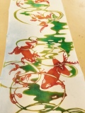 ‘Spring Cycle’ (detail of yukata cloth in process) Ro-kata Japanese dye resist