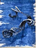 Vortex on Blue Ink